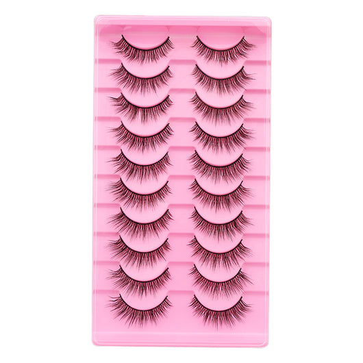 10 Pares de Pestañas Postizas Voluminosas con Rizo Natural - Image 10