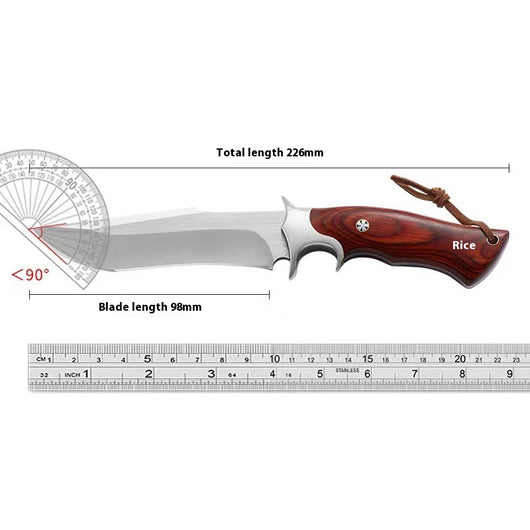 Cuchillo Multifuncional de Camping para Frutas y Aventuras - Image 10