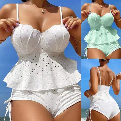 Bikini Mujer con Bolsa Protectora Rígida - Diseño Liso y Elegante