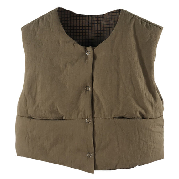 Chaleco Reversible Casual para Niños - Dos Estilos en Uno