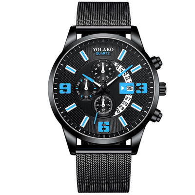 Reloj Digital para Hombre con Tres Ojos y Calendario - Image 7
