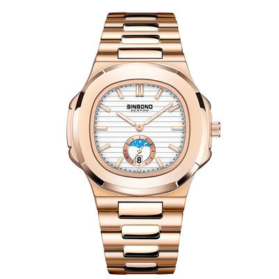 Reloj de Acero Retro con Correa Metálica - Cuarzo Resistente al Agua - Image 8