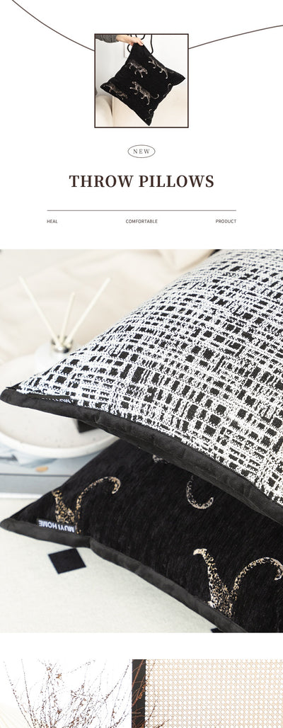 Cojín Decorativo Estampado Leopardo sin Núcleo de Espuma - Image 15