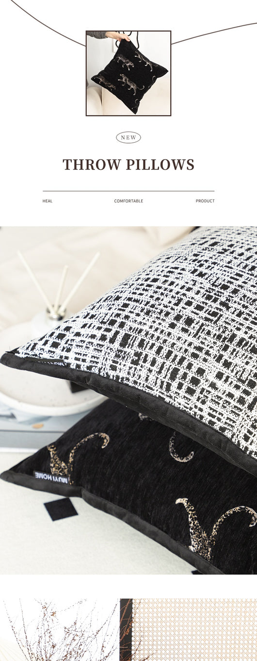 Cojín Decorativo Estampado Leopardo sin Núcleo de Espuma - Image 15