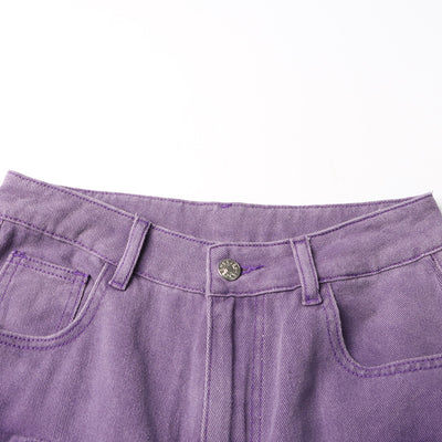 Pantalón Cargo Recto de Cintura Alta para Mujer - Image 13