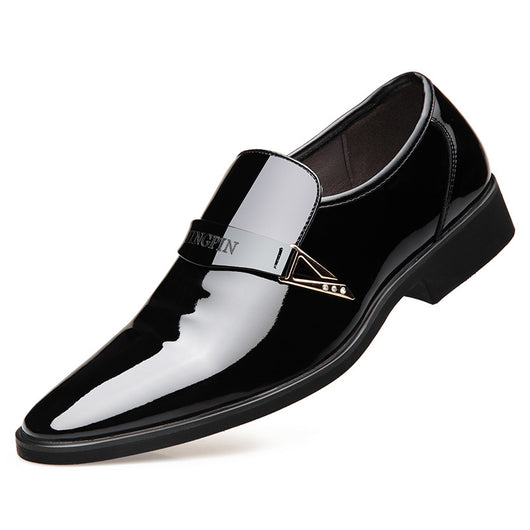 Zapatos de Cuero Charol para Hombre con Punta Afilada y Transpirabilidad - Image 11