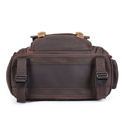 Bolsa Bandolera de Cuero Crazy Horse Estilo Europeo - Image 15