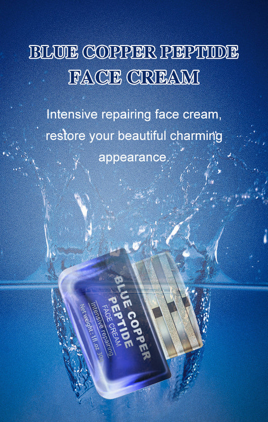 Crema Reparadora Blue Copper con Péptidos - Hidratación y Nutrición Intensas - Image 8