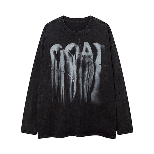Playera Estampada con Patrón Abstracto para Hombre
