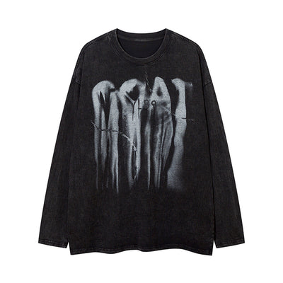 Playera Estampada con Patrón Abstracto para Hombre