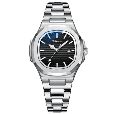 Reloj de Pareja Chenxi Acero Inoxidable Luminoso Resistente al Agua - Image 11