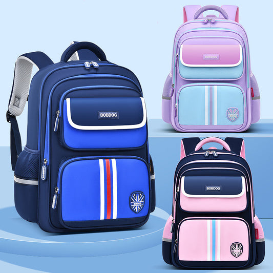 Mochila Escolar Ergonómica Infantil - Ligera, Impermeable y con Protección de Espalda