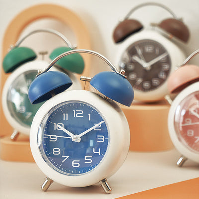 Reloj Despertador Mecánico Grande con Campanas Sonoras