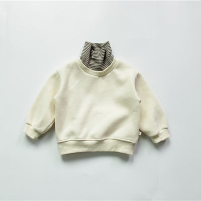 Suéter Polar Infantil Cuello Alto Doble Capa Abrigo Térmico - Image 15