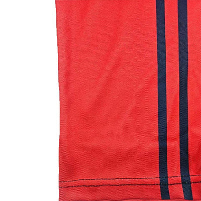 Polo Manga Corta Estampado a Rayas Holgado para Hombre - Image 5