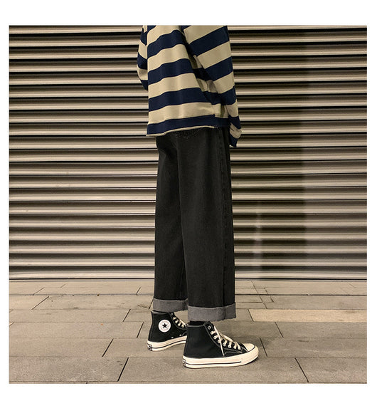 Pantalones Rectos Sueltos para Parejas - Estilo Trendy - Image 17