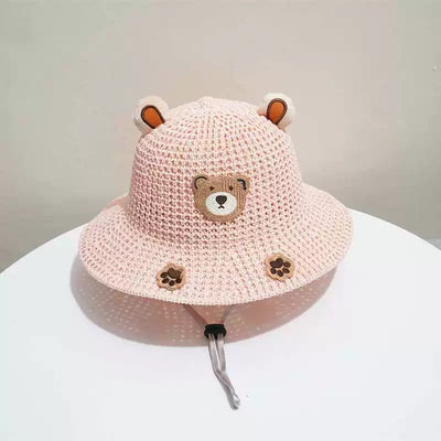 Sombrero de Paja Protección Solar para Bebé - Transpirable y Ligero para Viajes - Image 10