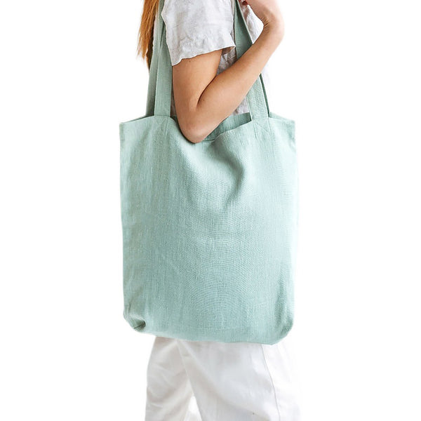 Bolsa de Compras Grande Ecológica Verde - Image 4