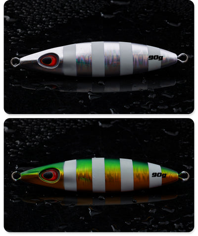 Señuelo Luminoso UV para Pesca en Barco - Placa Basculante 60g/90g - Image 16