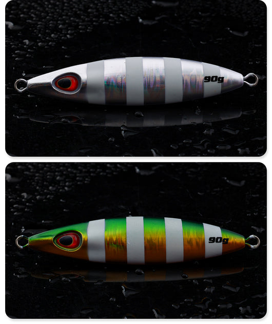 Señuelo Luminoso UV para Pesca en Barco - Placa Basculante 60g/90g - Image 16