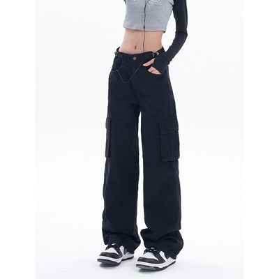 Pantalones Anchos Casuales para Mujer - Corte Relajado y Cómodo - Image 4