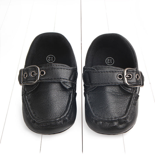 Zapatos Suavitos para Bebés con Cierre de Botón - Zapatos de Peas para Niños Pequeños - Image 14