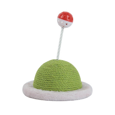 Rascador de Sisal para Gatos con Columna Cilíndrica y Bola de Desgaste - Image 5