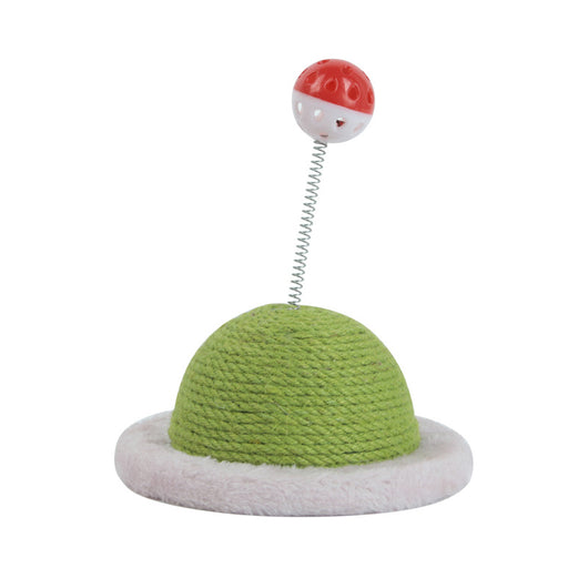 Rascador de Sisal para Gatos con Columna Cilíndrica y Bola de Desgaste - Image 5