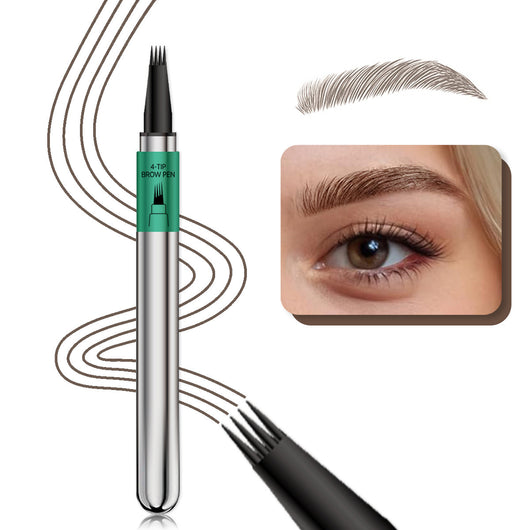 Lápiz de Cejas Resistente al Smudge con Cuatro Puntas - Image 7