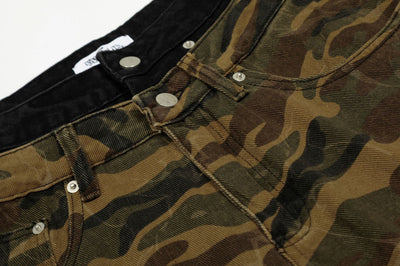 Shorts Cómodos Camuflaje Unisex Corte Relajado - Image 16