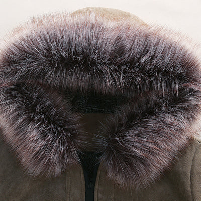 Abrigo de Algodón con Capucha y Forro Afelpado para Hombre - Image 9