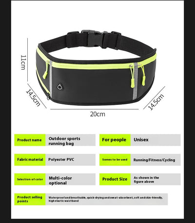 Bolsa Deportiva Impermeable de Gran Capacidad para Cintura - Ideal para Correr y Entrenamientos - Image 20