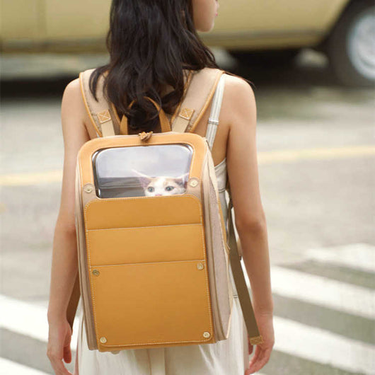 Mochila Transportadora para Gatos Portátil de Gran Capacidad Transpirable - Image 4