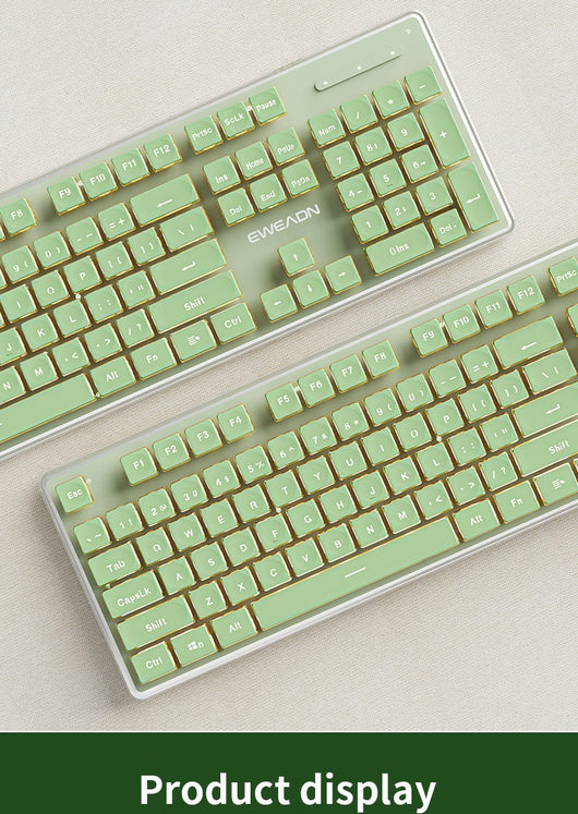 Kit Teclado y Ratón Inalámbrico Mecánico Bluetooth - Diseño Elegante para Oficina - Image 41