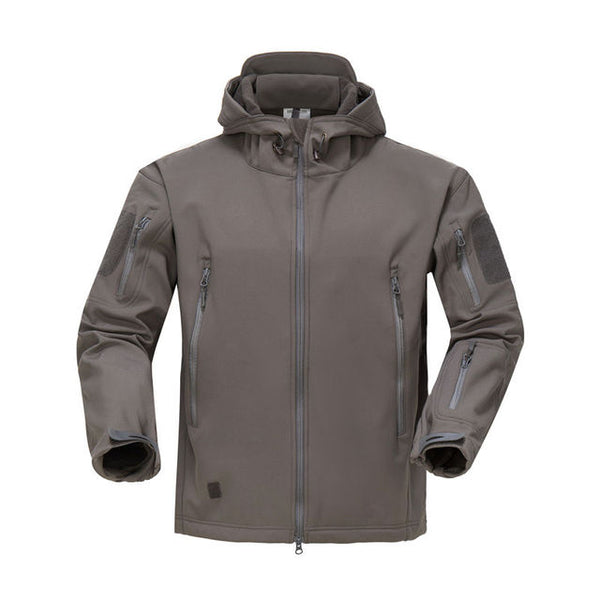 Chaqueta Táctica Soft Shell con Capucha para Hombre