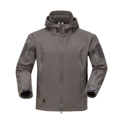 Chaqueta Táctica Soft Shell con Capucha para Hombre
