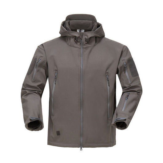 Chaqueta Táctica Soft Shell con Capucha para Hombre