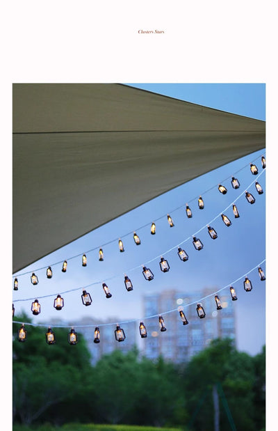 Lámpara Retro LED Estilo Linterna de Queroseno para Camping - Image 8