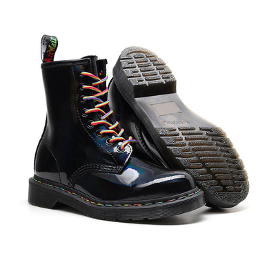 Botas Militares Mujer Caña Alta con Espejo Láser - Image 2