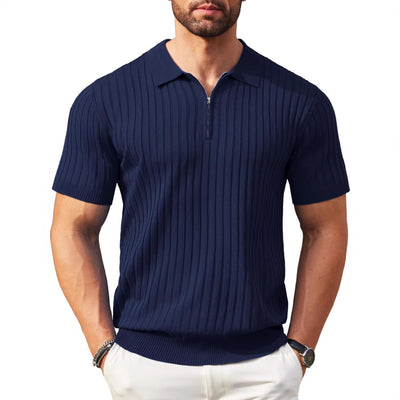 Polo Deportivo Hombre Manga Corta con Cierre - Estilo Golf Casual - Image 4