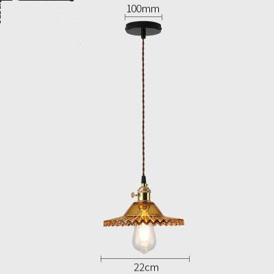 Lámpara Colgante Cristal Minimalista Estilo Shanghai Retro - Image 23