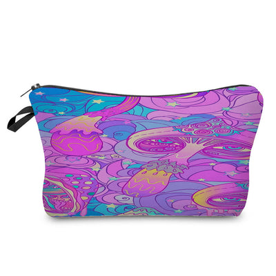 Bolsa de Cosméticos con Estampado de Hongos Fantasy - Image 12