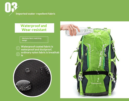 Mochila de Campamento Impermeable de Gran Capacidad - Image 17