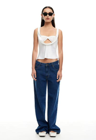 Conjunto de Dos Piezas: Top Corto sin Mangas con Encaje y Brasier Escotado - Image 56