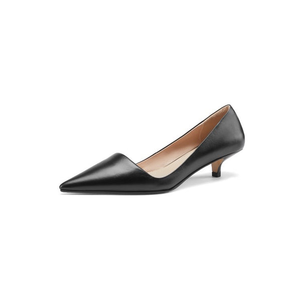 Zapatos de Tacón Medio Punta Afilada Stiletto Elegantes