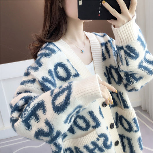 Cardigan Tejido Talla Grande de Largo Medio - Image 3