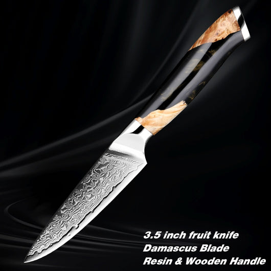 Cuchillo de Chef Damasco Profesional - Acero de Damasco Premium - Image 10