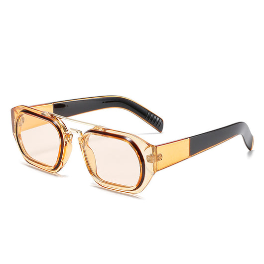 Gafas Cuadradas con Lente Espejada - Estilo Influencers Europeos y Americanos - Image 4