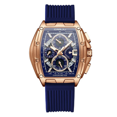 Reloj de Cuarzo para Hombre con Calendario y Cinta Impermeable Multiuso - Image 6