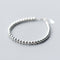 Pulsera de Plata S925 con Bolitas Redondas - Joya Retro Minimalista